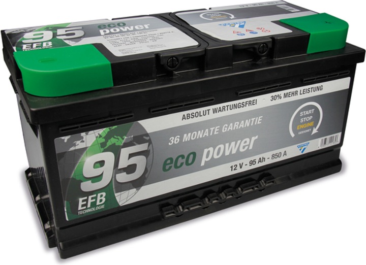 Cartec Eco Power 95 EFB (12 V, 95 Ah, 850 A)