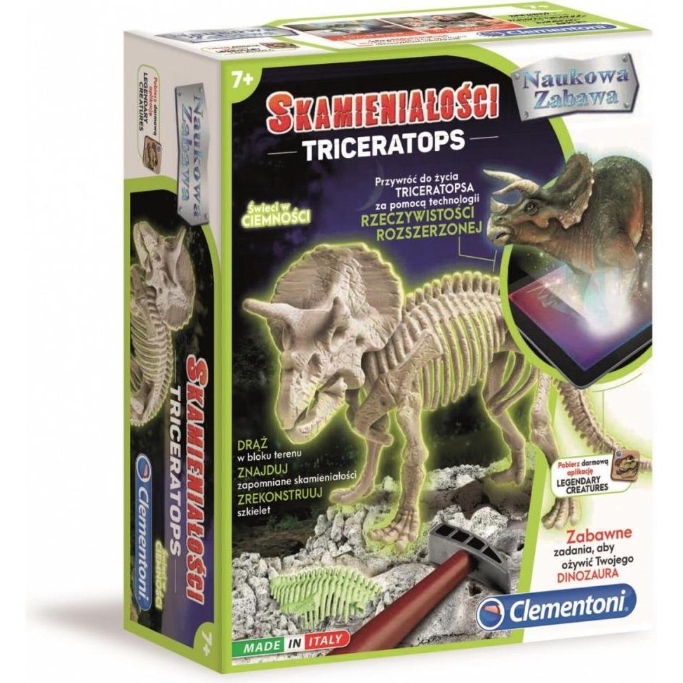 Thumbnail - Clementoni Triceratops-Fossilien - 60892