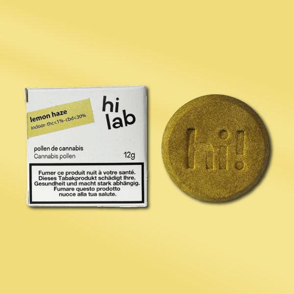 Actual product image Hi Lab Lemon Haze | Dry Ice | Hasch (12 g, Indoor)