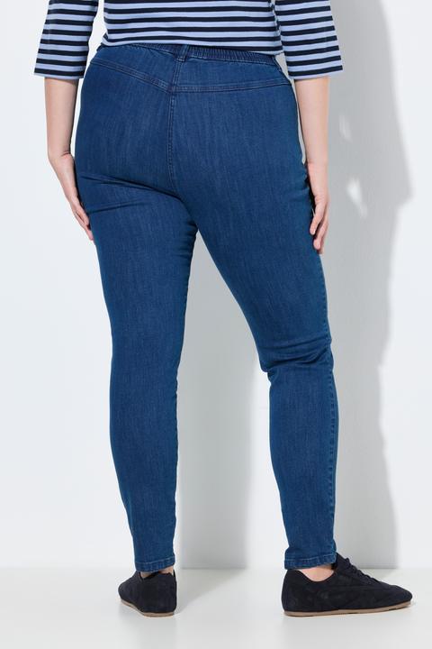 Produktbild Ulla Popken Jeggings, schmales Bein, Elastikbund (52)