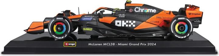 Image du produit Bburago McLaren F1 MCL38 Kit Norris 2024