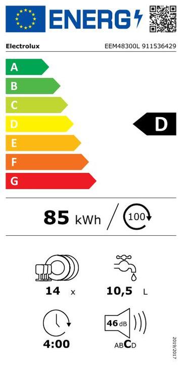 Energy Label Electrolux EEM48300L