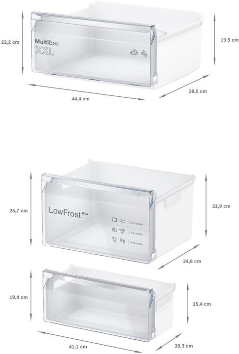 Image du produit Bosch Hausgeräte KIV87NSE0 (270 l)