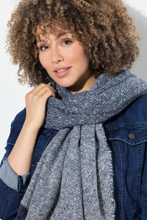 Immagine prodotto Ulla Popken Sciarpa di maglia mélange con frange