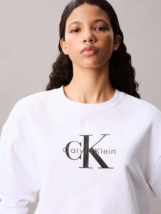Produktbild Calvin Klein Jeans Ls Monologo French Terry Rlxd Cr (XS)