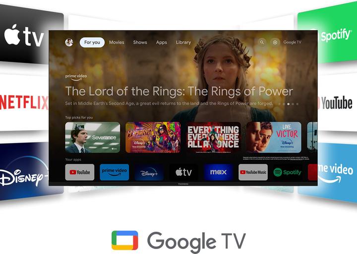 Produktbild Thomson Streaming Box: 4K (8 GB, Android 12)