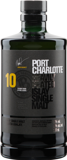 Produktbild Bruichladdich 10 Years Port Charlotte Heavily Peated (Single Malt, Scotch Whisky, 1 x 70 cl)