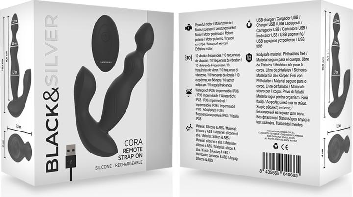 Actual product image Black&Silver ? Cora Remote Control With Silicone Remote Control