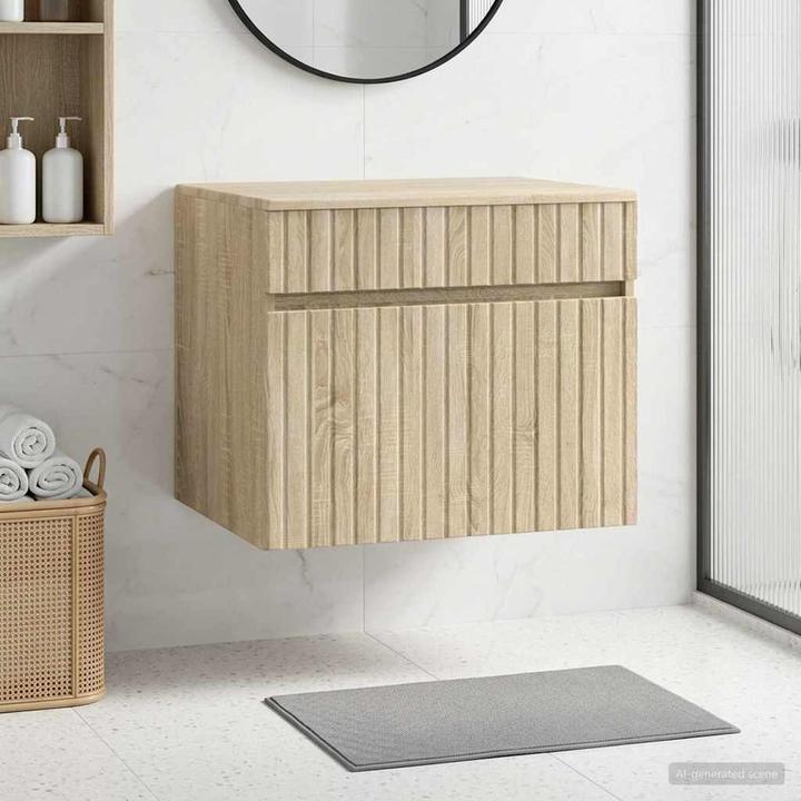 Produktbild vidaXL Badezimmerschrank (44.50 x 59 x 50 cm)