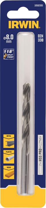 Produktbild Irwin Metallbohrer (8 Millimeter)