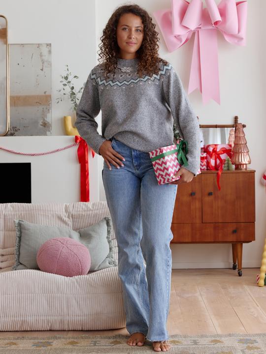 Produktbild Vertbaudet Eltern Pullover mit Norwegermuster Capsule für Weihnachten (S)