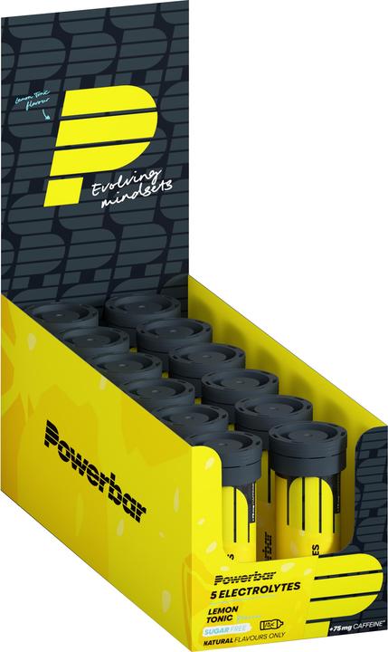 Image du produit Powerbar 5 Electrolytes (Citron, Caféine, 12 x)