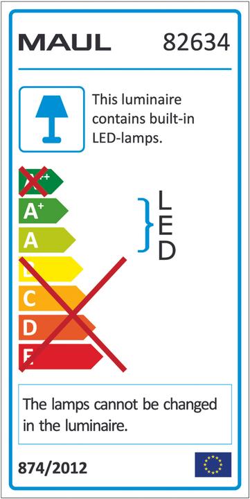 Energy Label Maul Led magnifier lamp viso (660 lm)