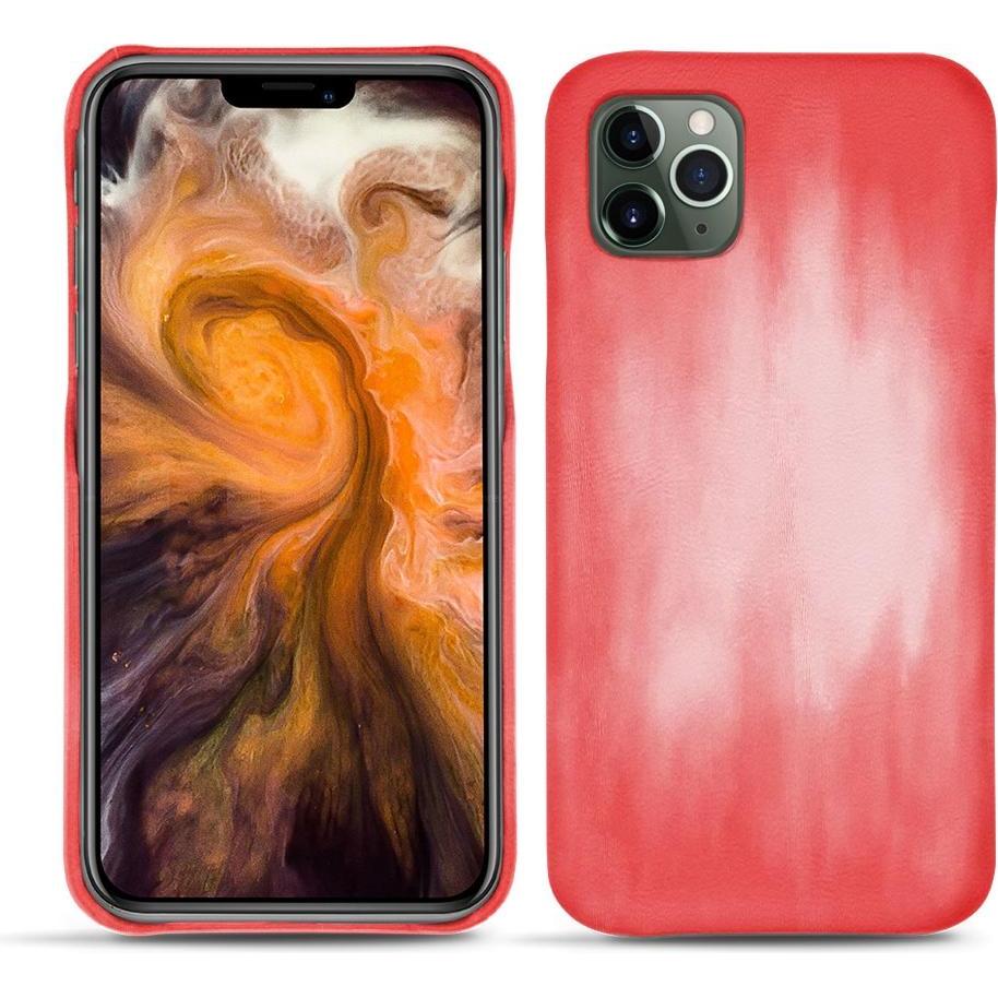 Noreve Lederschutzhülle (Apple iPhone 11 Pro Max), Smartphone Hülle, Rosa