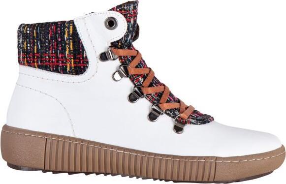 Gemini Schnürstiefelette, Anilinleder, 6 Farben weiss (40)