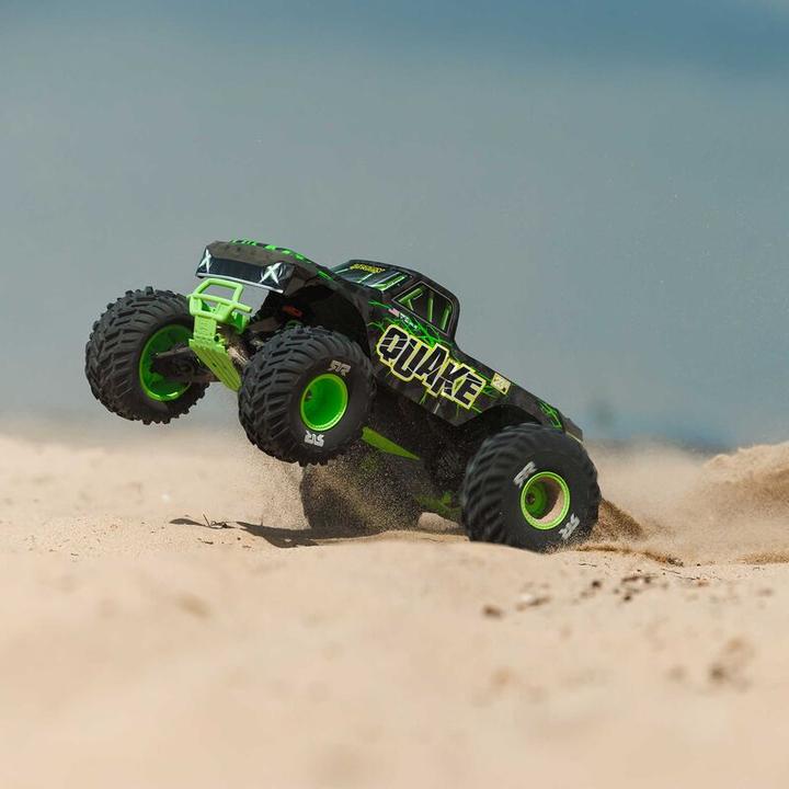 Immagine prodotto Arrma Monster Truck QUAKE 223S DSC ARTR 1:10 - Grün (ARR Quasi lettura a corredo)