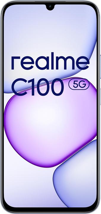 Productafbeelding realme C100 5G 256GB Lila (256 GB, Bloeiend Paars, 6.80", Dubbele SIM, 5G)