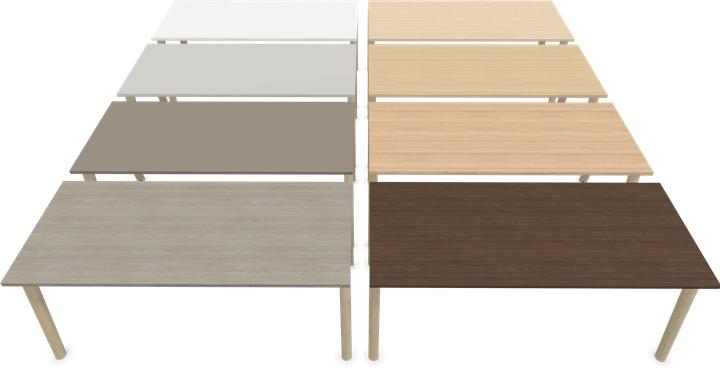 Produktbild Narbutas Nova Wood Schreibtisch (1800 x 800 x 740 mm)