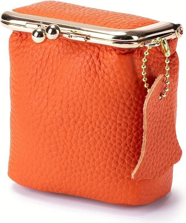 Immagine prodotto Only-Bags.Store Organizzatore per mini borsette in vera pelle vintage con chiusura a chiave - borsetta spaziosa