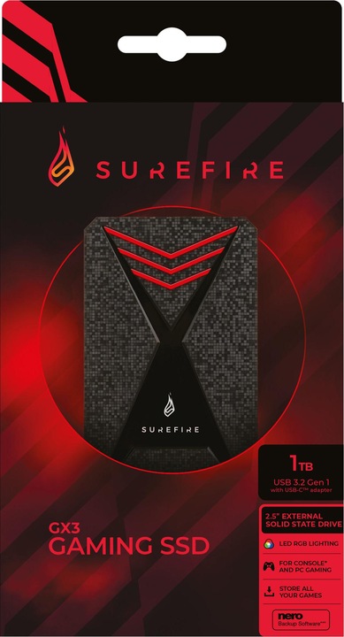 Actual product image SureFire Gaming Bunker (1000 GB)