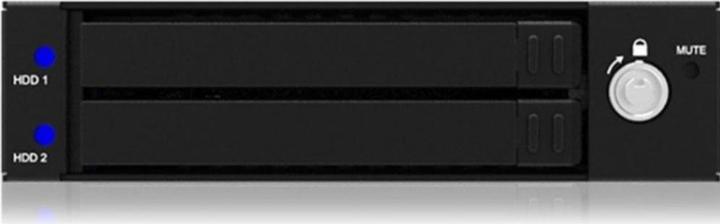 Produktbild Icy Box RAIDON iR2771-S3 - Internes RAID-Gehäuse mit Datenanzeige, Netzanzeige, Tastensp