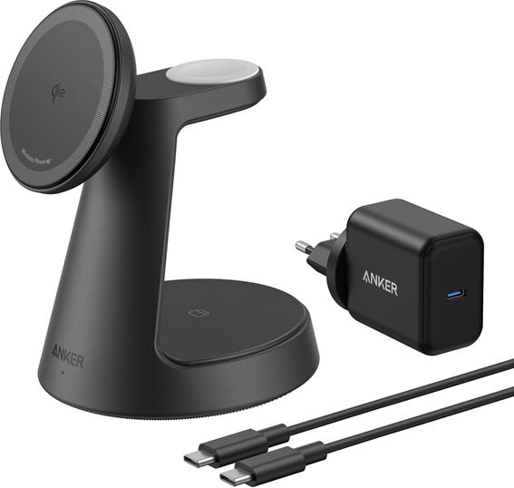 Actual product image Anker 3-in-1 Cube with MageSafe 2B2 (30 W)