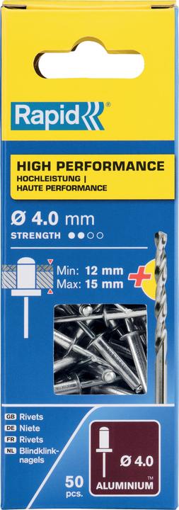 Produktbild Rapid Universal Blindniete Ø 4,0 x 18 mm