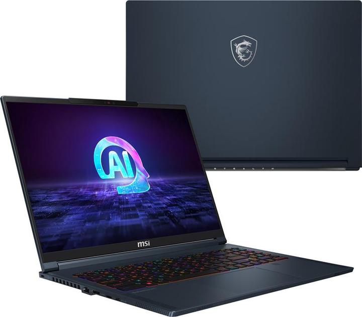 Produktbild MSI Stealth 16 AI Studio (16", Intel Core Ultra 7 155H, 32 GB, 1000 GB, DE)