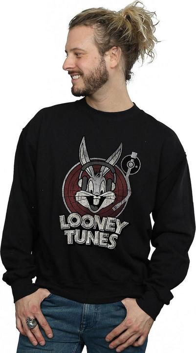 Produktbild Looney Tunes Mens Bugs Bunny Circle Logo Sweatshirt (S)
