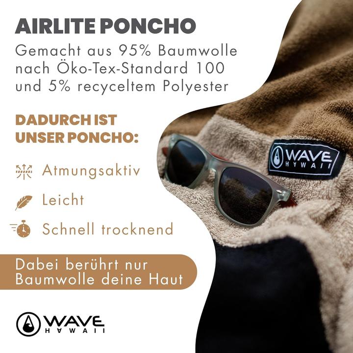Produktbild Wave Hawaii Surfponcho aus Baumwolle