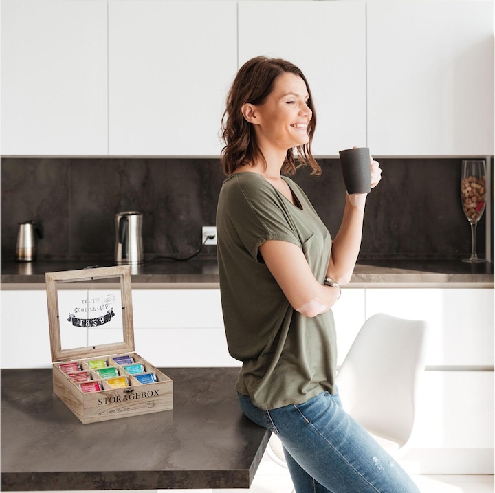 Image du produit Relaxdays Boîte thé