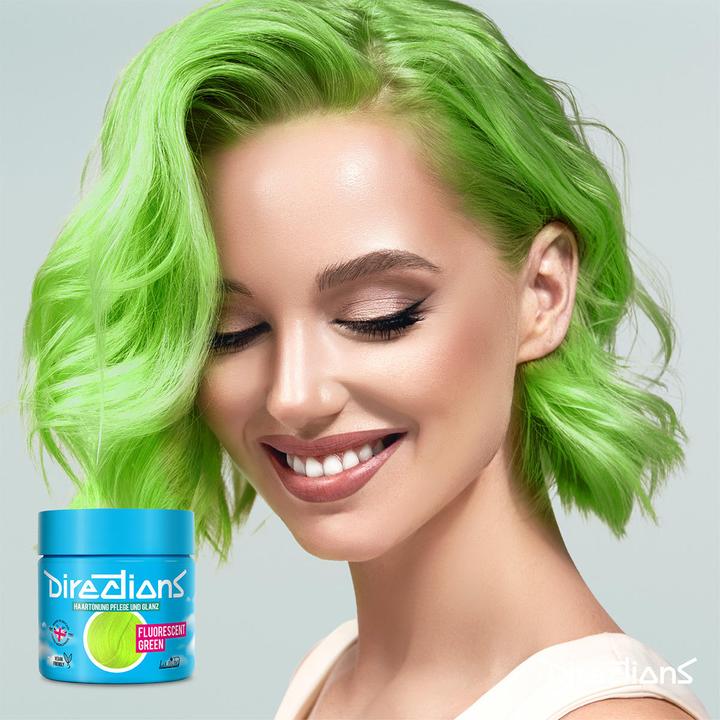 Image du produit Directions Coloration des cheveux (Vert fluorescent)
