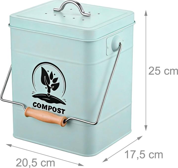 Produktbild Relaxdays Komposteimer (6 l)