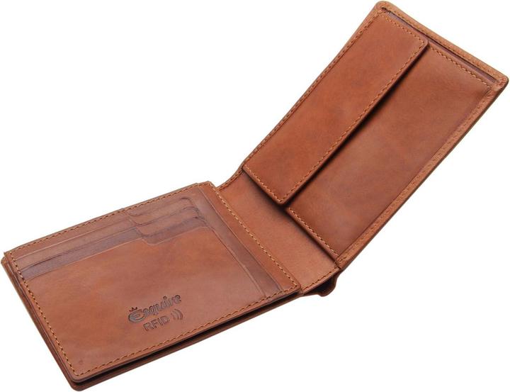 Actual product image Esquire Dallas wallet RFID protection leather 13 cm