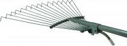 Actual product image Benson Garden Lawn rake metal adjustable 155 cm