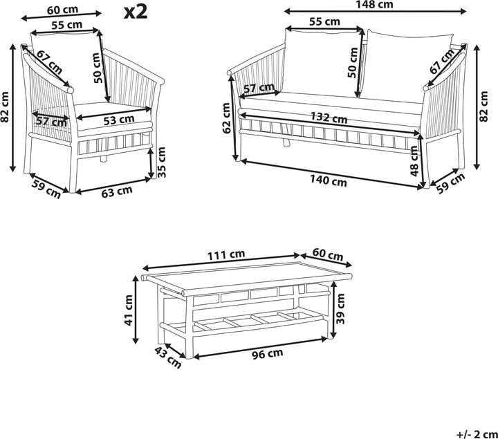 Image du produit Beliani Maggiore