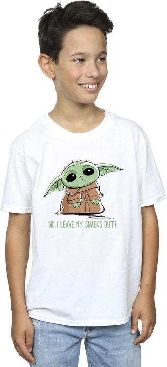 Immagine prodotto Star Wars The Mandalorian Grogu Snacks Meme Maglietta Ragazzi (104)