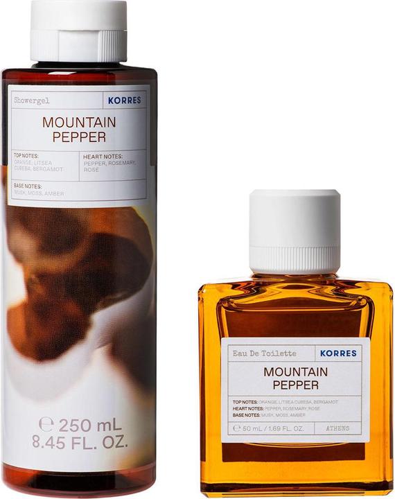 Produktbild Korres Bergpfeffer Eau De Toilette & Duschgel