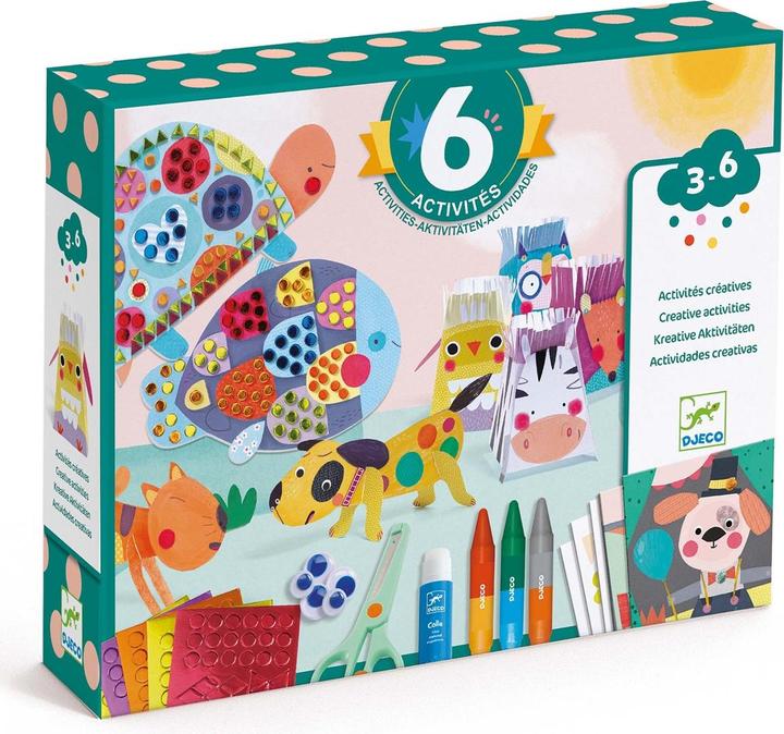 Djeco Kreativset Tierhäuser