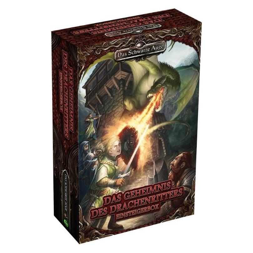 Ulisses Spiele DSA - Il segreto del cavaliere del drago: DSA Beginner's Box, brossura, 28 pagine (DE Edition) (Tedesco, 3 - 5 Giocatori)