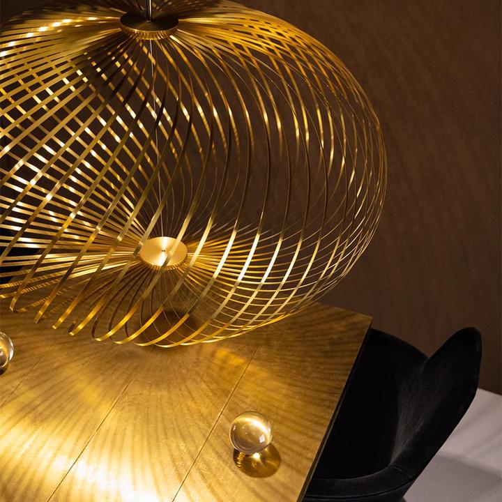 Produktbild Tom Dixon Spring Pendelleuchte Large Brass (800 lm)