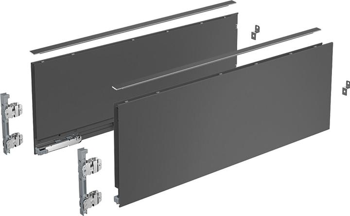 Produktbild Hettich Zargen-Set AvanTech YOU Höhe 187 mm, anthrazit