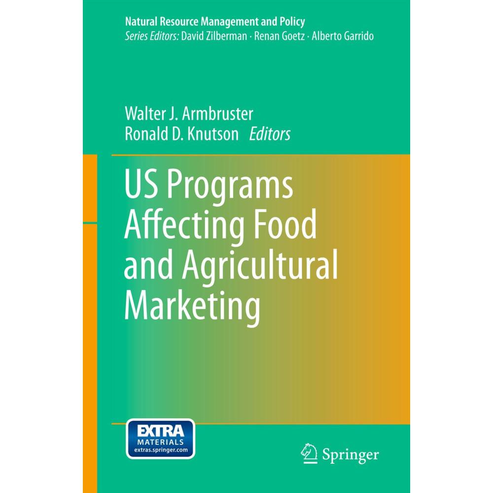 US Programs Affecting Food and Agricultural Marketing, Fachbücher