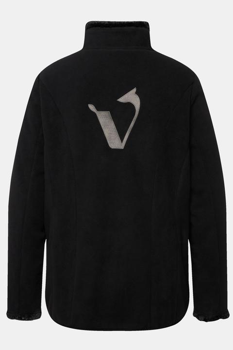 Actual product image Ulla Popken Fleece-Lined Embroidered Jacket (46, 48)