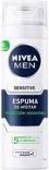 Image du produit NIVEA MEN Mousse à raser pour les peaux sensibles 200ml (200 ml, Mousse à raser)