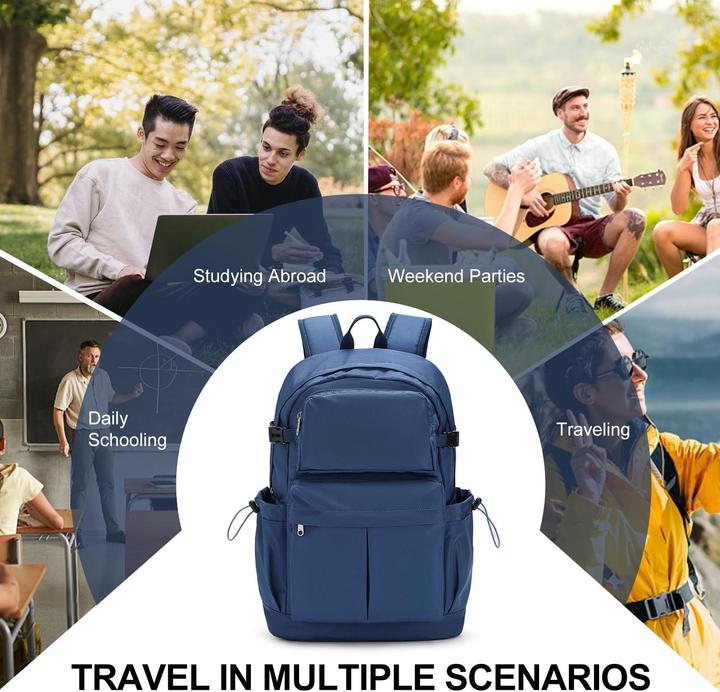 Produktbild Only-Bags.Store Rucksack Schulmädchen, Casual Travel Daypack, Laptop-Rucksack im Teenager, Rucksack Wasserdicht