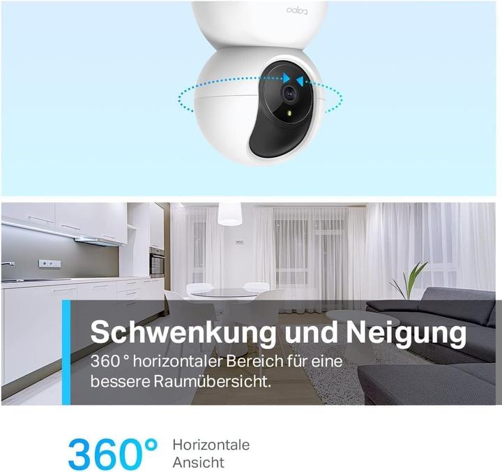 Actual product image TP-Link 2K 360° Innenüberwachungskamera mit Nachtsicht