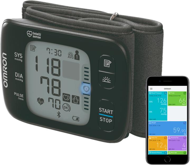 Actual product image Omron RS7 Intelli IT (Blood pressure monitor wrist)