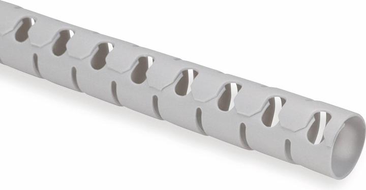 Actual product image HellermannTyton Protective hose longitudinally split 27 mm gray (Cable conduit, 200 cm)