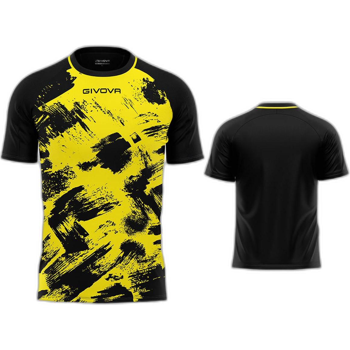 Givova, Herren, Sportshirt, kindertrikot art (XS), Gelb, XS